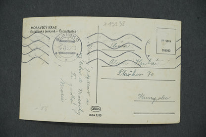 Pohlednice MORAVSKÝ KRAS KATEŘINSKÉ JESKYNĚ - ČARODĚJNICE (x13238)