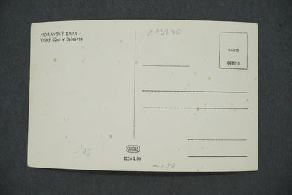 Pohlednice MORAVSKÝ KRAS VELKÝ DÓM V BALCARCE (x13240)