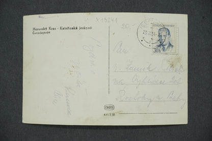 Pohlednice MORAVSKÝ KRAS - KATEŘINSKÁ JESKYNĚ ČARODĚJNICE (x13241)