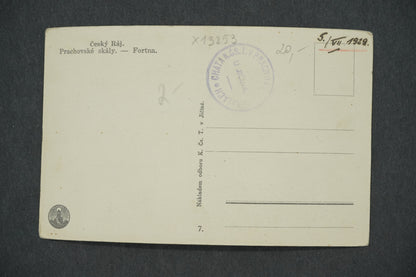 Postcard BOHEMIAN PARADISE PRACHOVSKÉ SKÁLY (x13253)