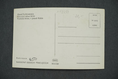 Postcard BOHEMIAN SWITZERLAND RECREATIONAL AREA ROH (x13254)