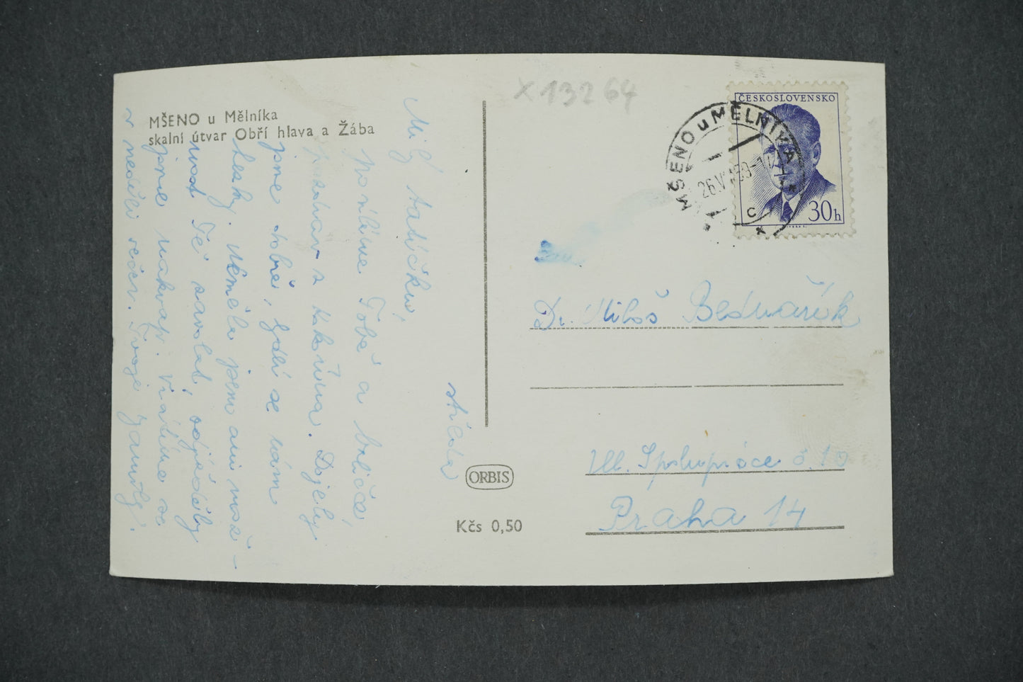 Postcard MŠENO AT THE MILLER'S (x13264)