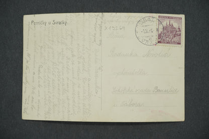 Pohlednice PERNIČKY U SVRATKY (x13269)