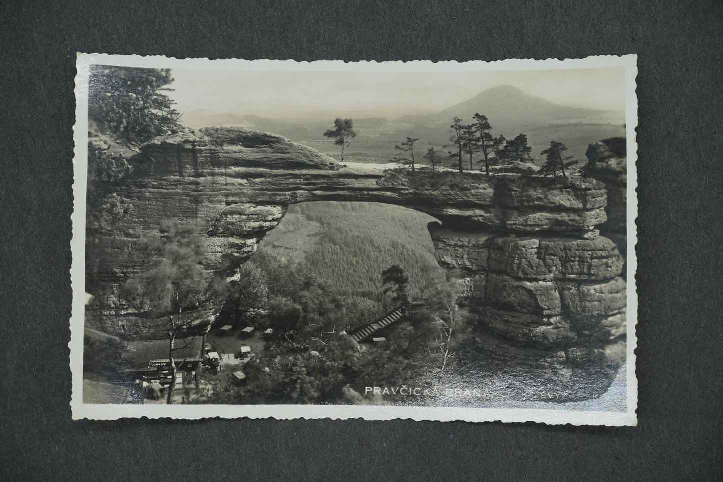 Postcard PRAVČICKA GATE BOSCH SWITZERLAND (x13271)