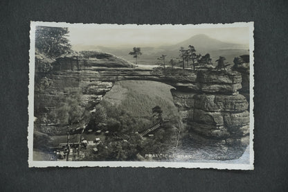 Postcard PRAVČICKA GATE BOSCH SWITZERLAND (x13271)