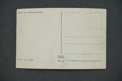 Postcard PRACHOVSKÉ SKÁLY (x13278)