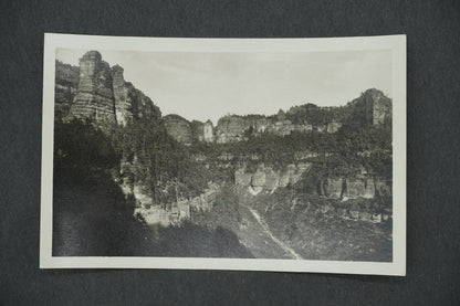 Postcard BOHEMIAN SWITZERLAND GABRIEL'S TRAIL (x13284)