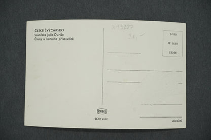 Postcard BOSCH SWITZERLAND GORGE JULIA ĎURIŠ (x13287)