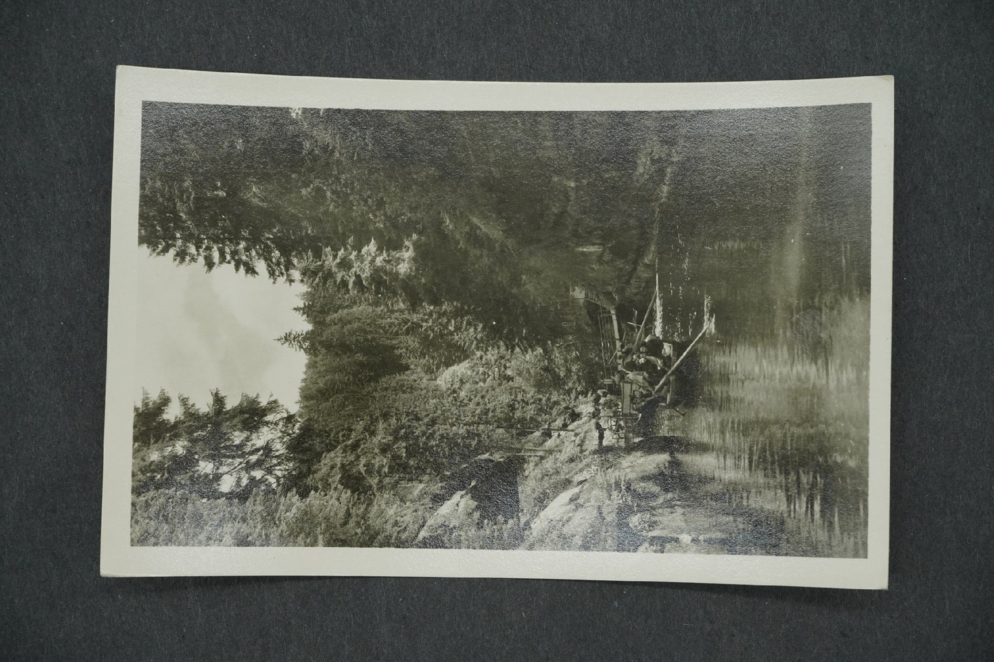 Postcard BOSCH SWITZERLAND GORGE JULIA ĎURIŠ (x13287)