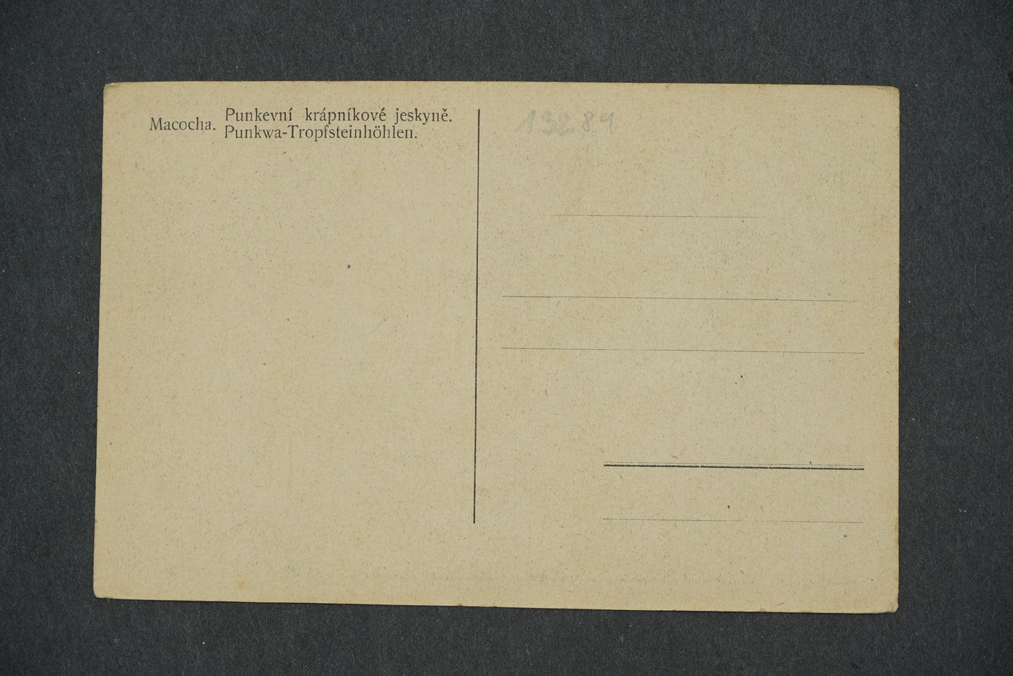 Postcard MACOCHA 138 M (x13289)