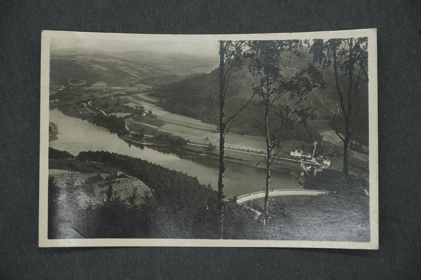 Pohlednice ÚDOLNÍ PŘEHRADA NA BYSTŘIČCE P. RŮŽĎKA (x13306)