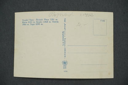 Pohlednice VYSOKÉ TATRY (x13362)