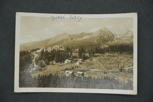 Postcard HIGH TATRAS (x13378)