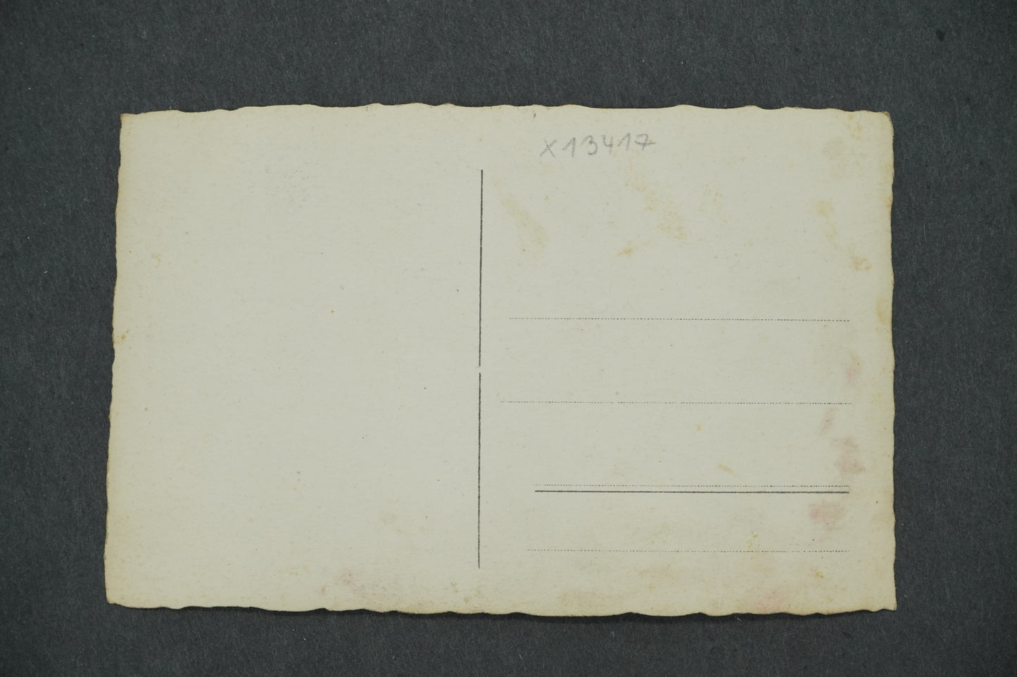 Postcard SMALL POND WITH SNOWFLAKE (x13417)