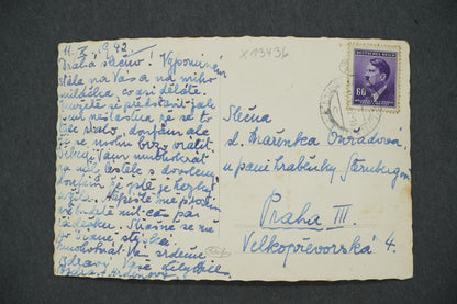 Pohlednice HEŘMANŮV MĚSTEC ZÁMEK (x13436)