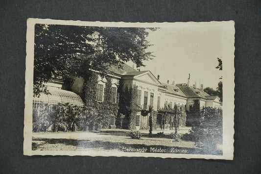 Pohlednice HEŘMANŮV MĚSTEC ZÁMEK (x13436)