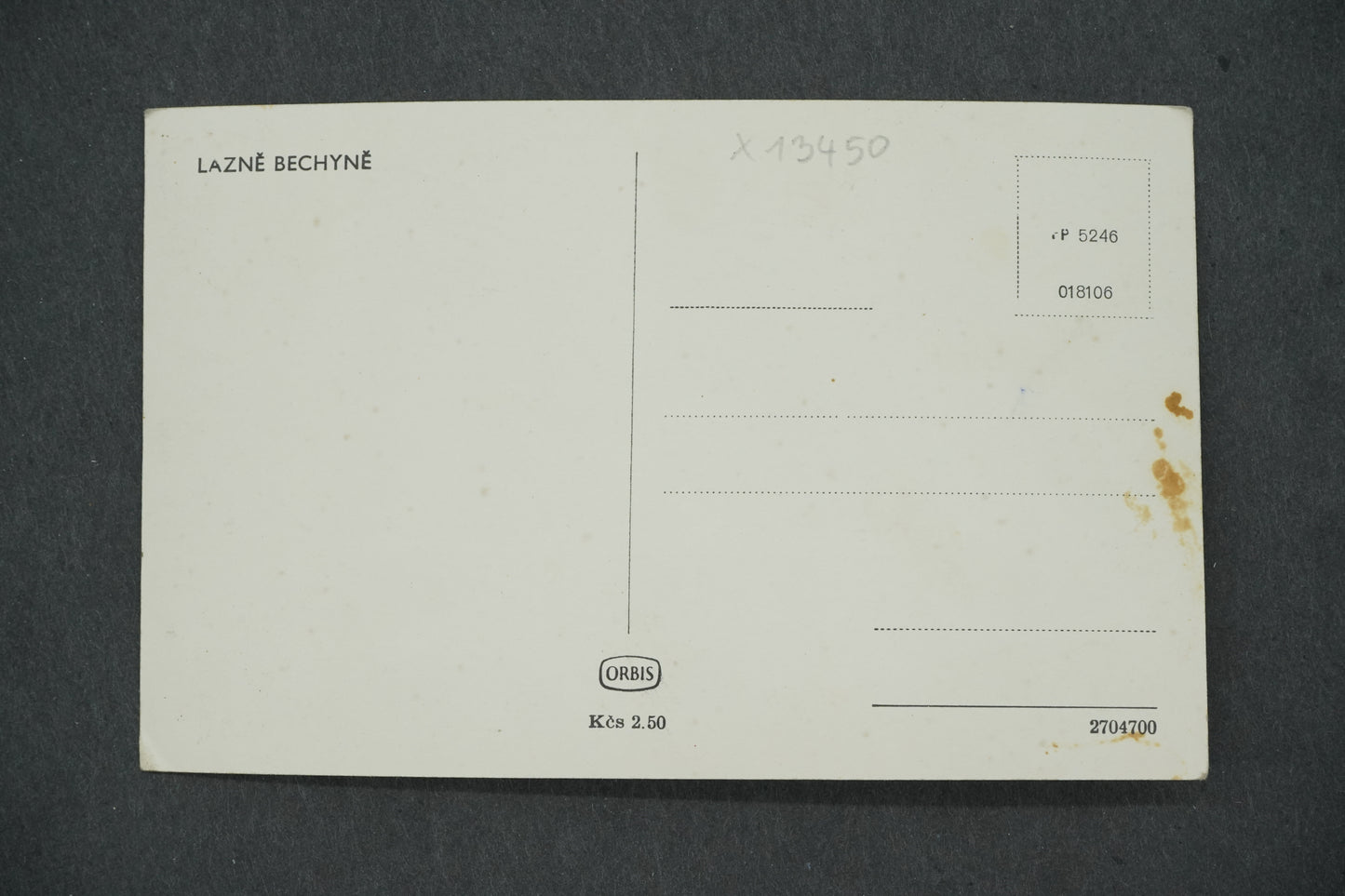 Pohlednice LÁZNĚ BECHYNĚ (x13450)