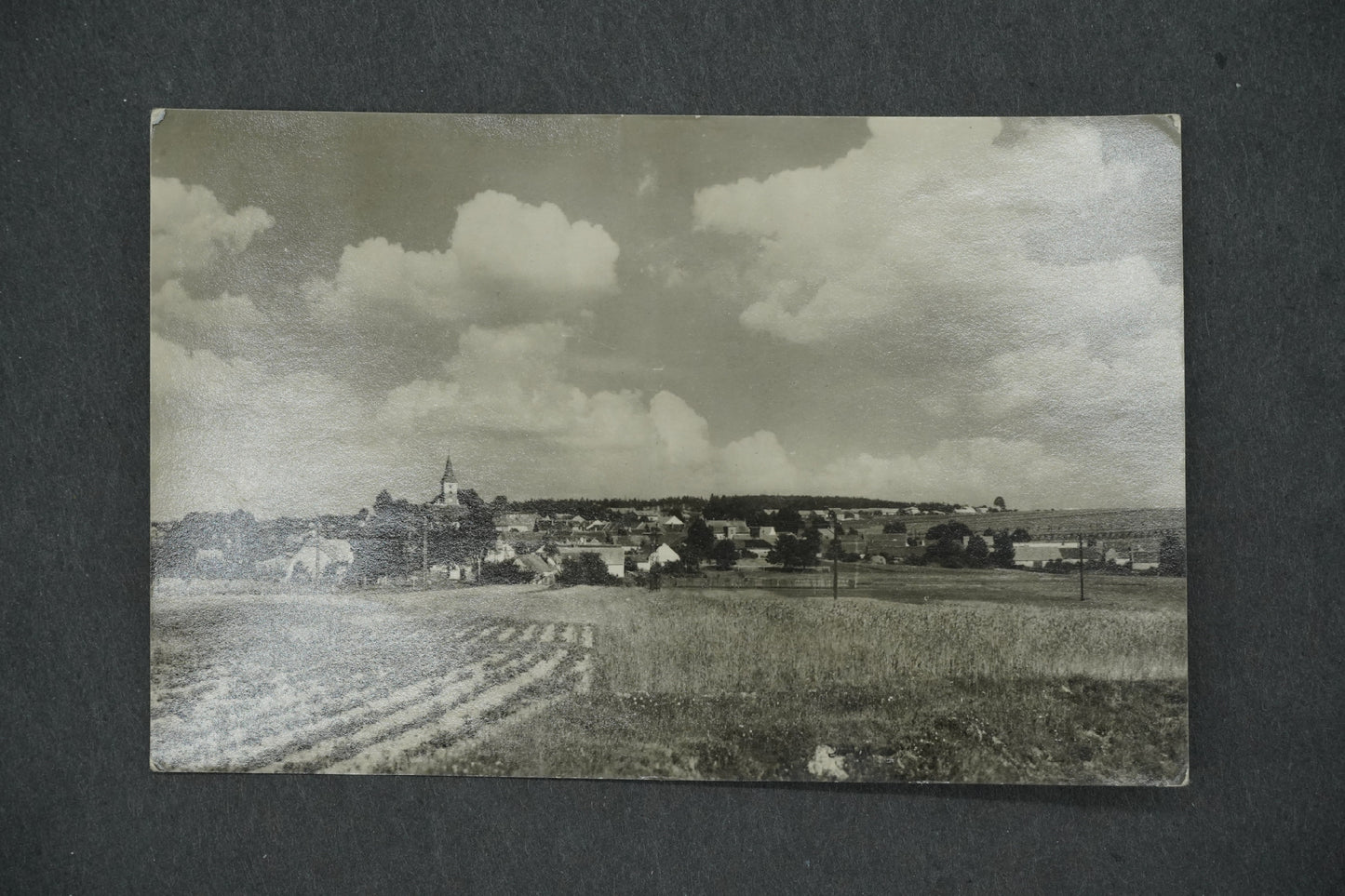 Postcard BERNARTICE AT THE CAMP (x13454)