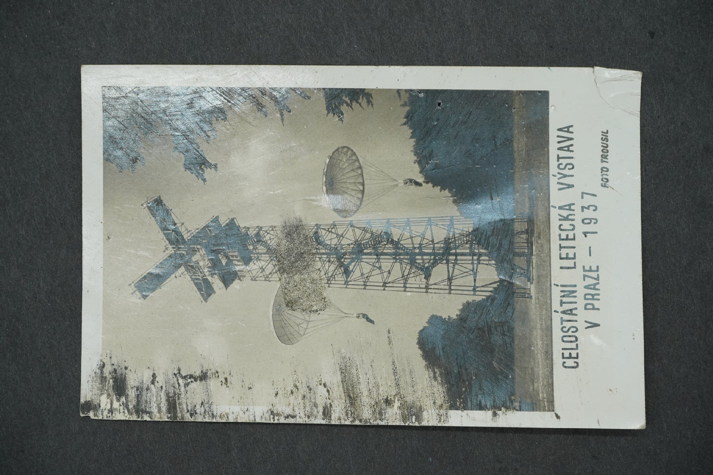 Postcard NATIONAL EXHIBITION IN PRAGUE 1937 (x13472)