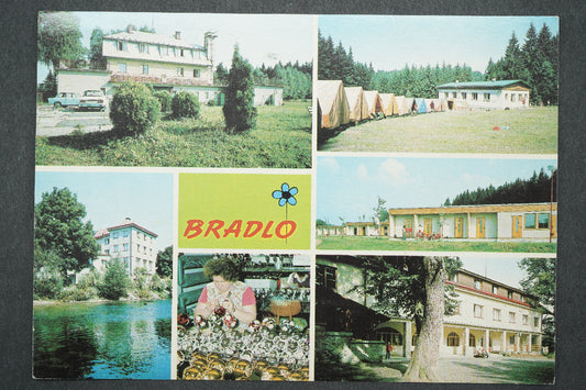 Postcard HORNÍ BARDLO RECREATIONAL AREA ON CHRUDIMCA (x13519)