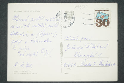 Postcard LÁZNĚ VELICHOVKA (x13521)