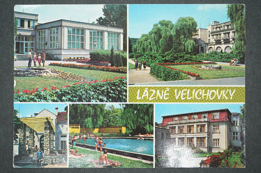 Postcard LÁZNĚ VELICHOVKA (x13521)