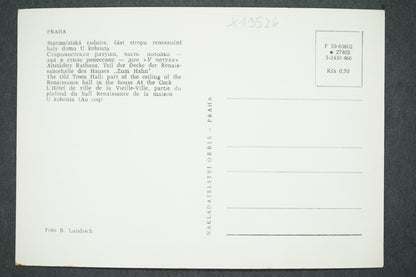 Pohlednice PRAHA STAROMĚSTSKÁ RADNICE (x13526)