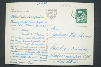 Pohlednice PÍSEK (x13531)