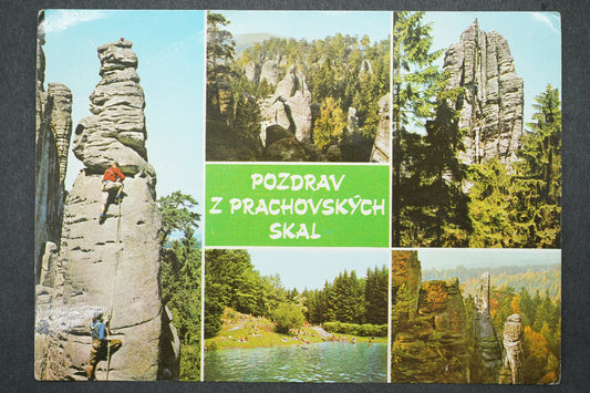 Pohlednice POZDRAV Z PRACHOVSKÝCH SKAL (x13532)