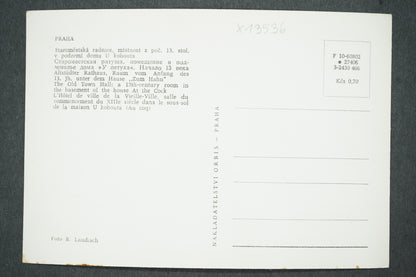 Pohlednice PRAHA STAROMĚSTSKÁ RADNICE (x13536)