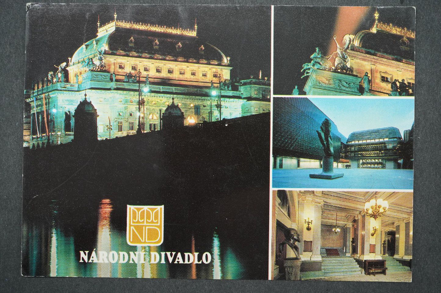 Pohlednice NÁRODNÍ DIVADLO (x13544)
