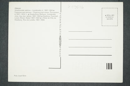 Pohlednice PRAHA - HRADČANSKÁ RADNICE (x13546)