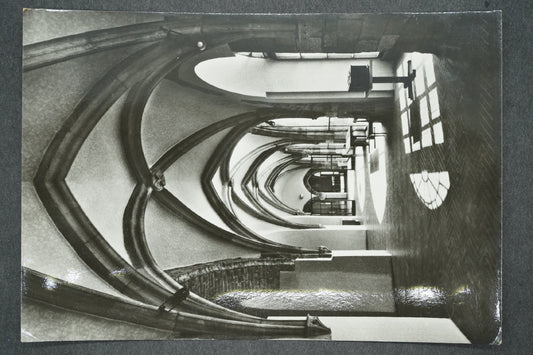 Postcard OLD PRAGUE. TOWN HALL NEAR KOHOUT AND MIKŠ'S HOUSE (x13548)