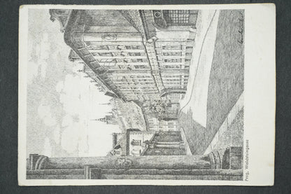 Postcard PRAGUE - WALDSTEINGASSE (x13554)