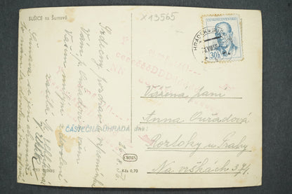 Postcard SUŠICE IN ŠUMAVÁ (x13565)