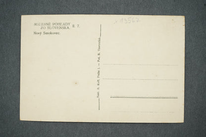 Postcard PICTURESQUE VIEWS FROM SLOVAKIA NOVÝ SMOLOVEC (x13567)