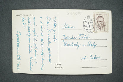 Pohlednice KOSTELEC NAD ORLICÍ (x13585)