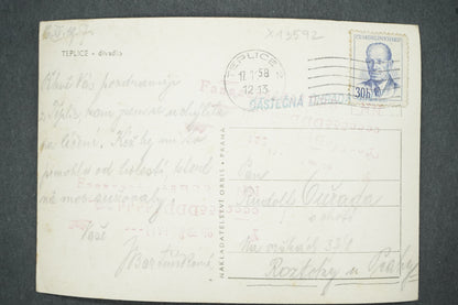 Pohlednice TEPLICE - DIVADLO (x13592)