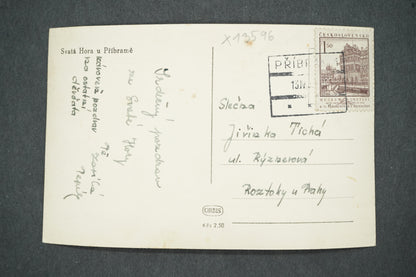 Pohlednice SVATÁ HORA U PŘÍBRAMĚ (x13596)