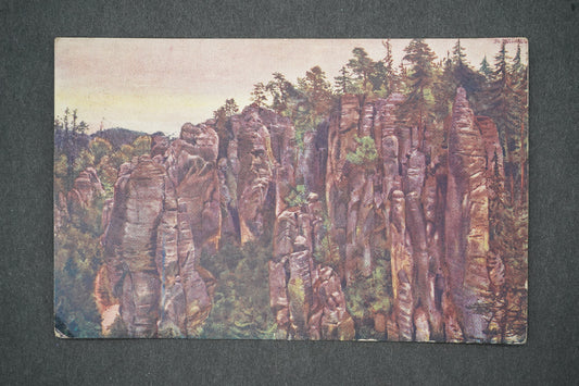 Pohlednice PRACHOVSKÉ SKÁLY (x13599)