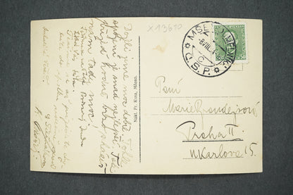 Postcard MŠENO - POKLIČKY ROCK FORMATION (x13610)