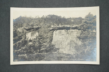 Postcard MŠENO - POKLIČKY ROCK FORMATION (x13610)