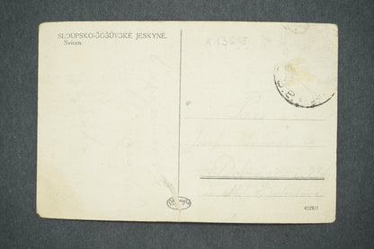 Postcard SLOUP-ŠOŠŮVSKA CAVE OF CANDLESTICKS (x13618)