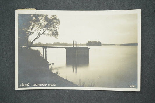 Pohlednice TŘEBOŇ - OPATOVICKÝ RYBNÍK (x13629)