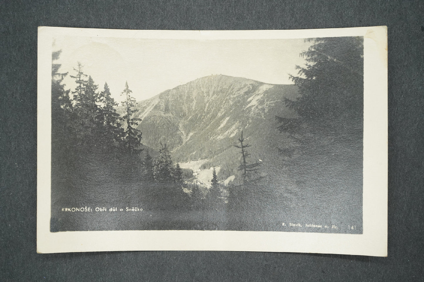 Pohlednice KRKONOŠE OBŘÍ DŮL A SNĚŽKA (x13638)