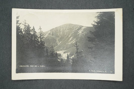 Pohlednice KRKONOŠE OBŘÍ DŮL A SNĚŽKA (x13638)