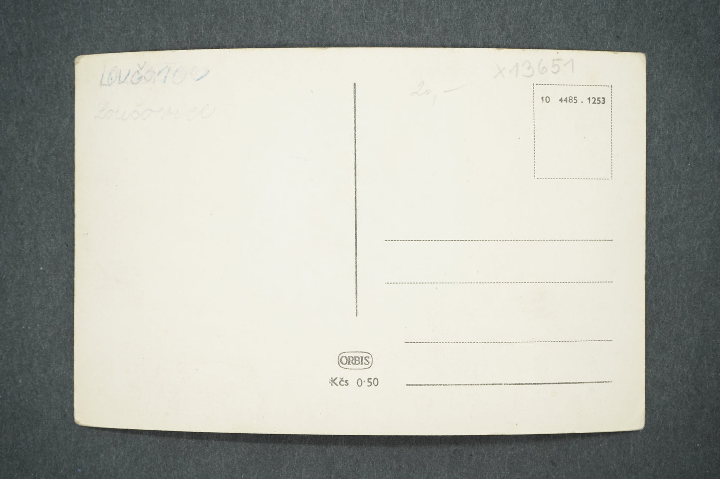 Postcard LOUČOVICE (x13651)