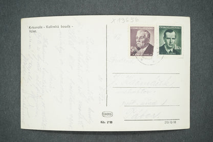 Postcard KRKONOSE - KOLÍNSKÁ SHOUDA (x13656)