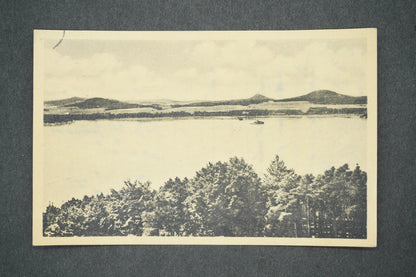 Postcard OLD TRAINS - LAKE MÁCHO (x13657)