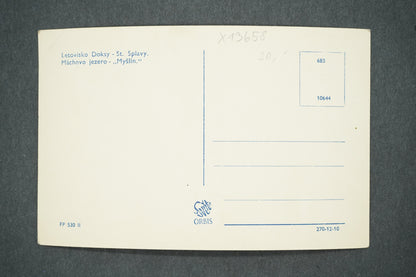 Postcard DOKY RESORT - MACHOVO LAKE MYŠLÍN (x13658)